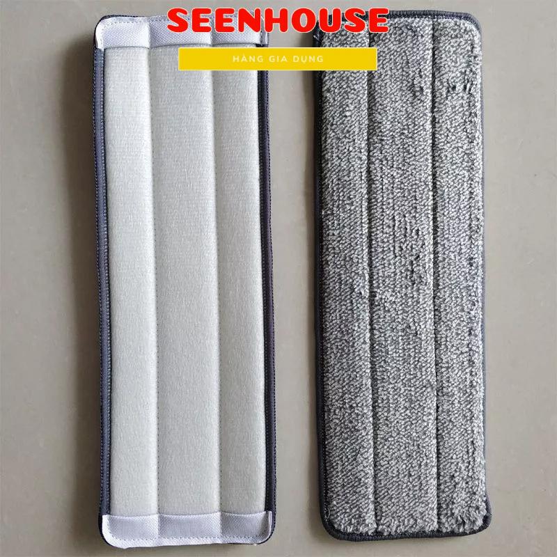 Miếng thay thế cây lau nhà tự vắt  Bông lau nhà hình chữ nhật