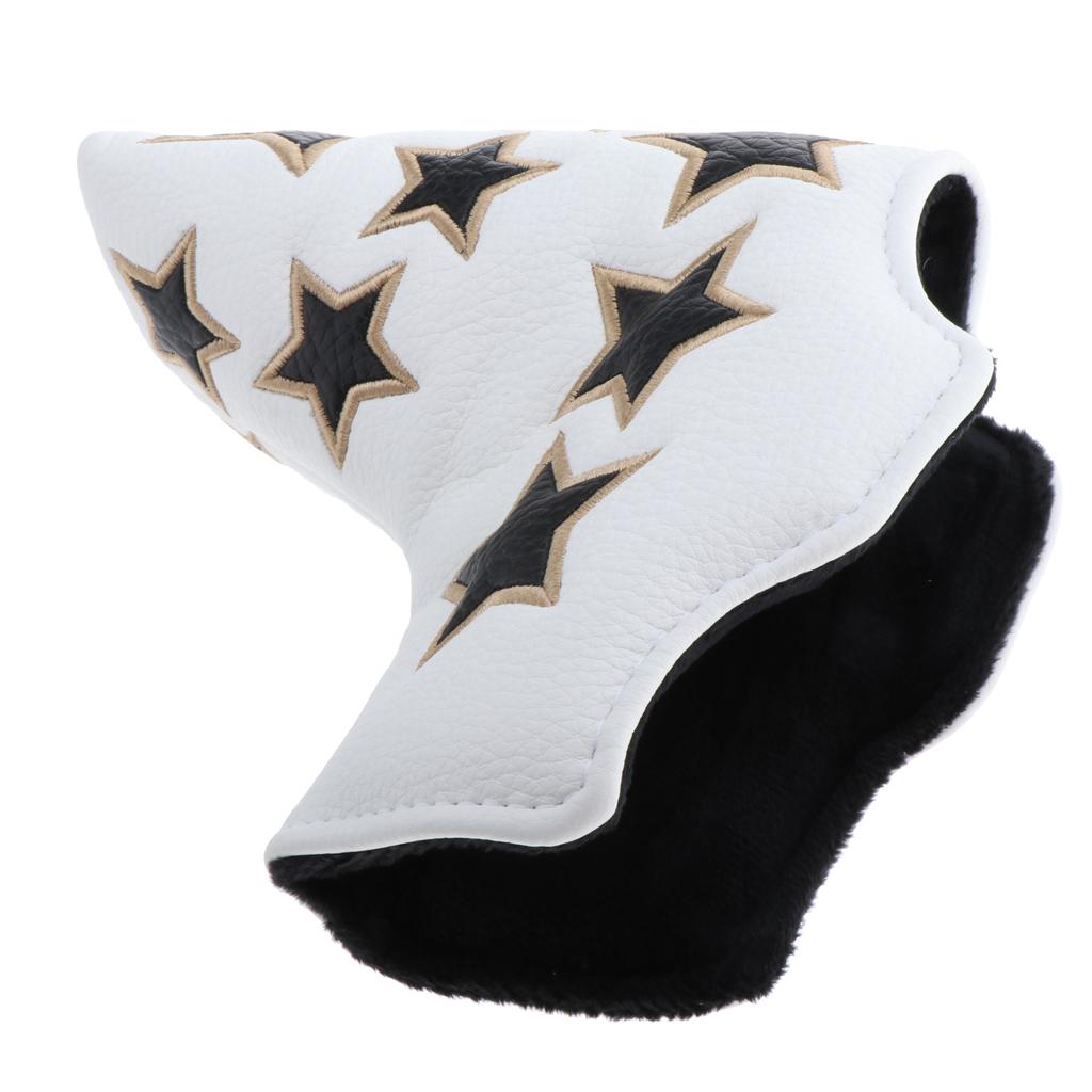 Waterproof Golf Putter Head Covers Blade PU Leather Club Headcover