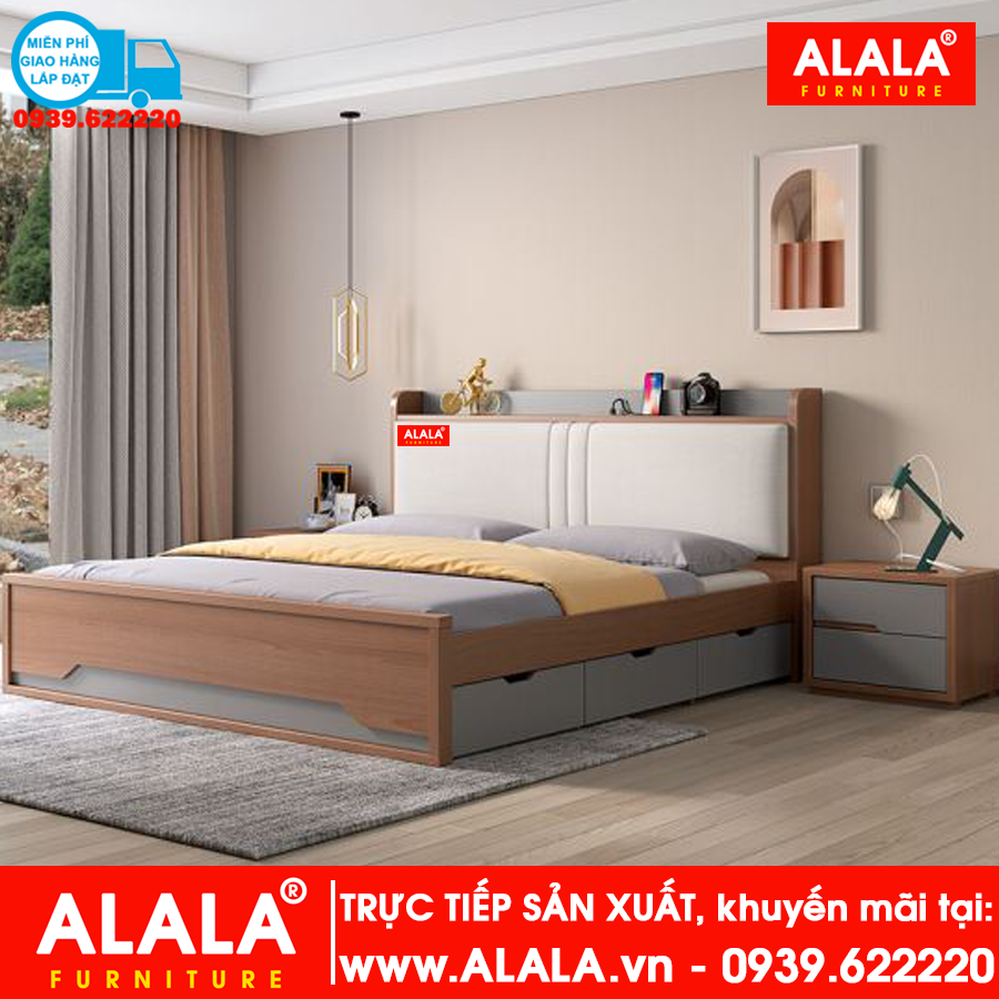Giường ngủ ALALA13 cao cấp - Thương hiệu ALALA - 0939.622220