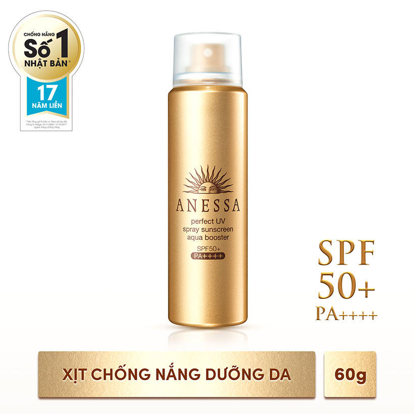 Chống Nắng Dạng Xịt Anessa Perfect UV Spray Sunscreen Aqua Booster