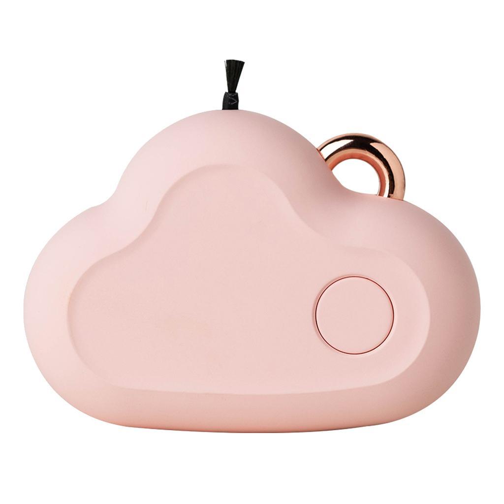 Portable Wearable Air Purifier Necklace 30 Million ions Purifier White