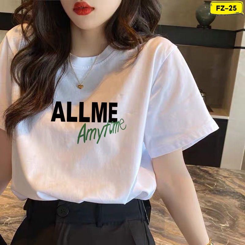 Áo Thun Nữ Thời Trang Chất Liệu Cotton In Chữ Và Hoạ Tiết Freesize FZ-025