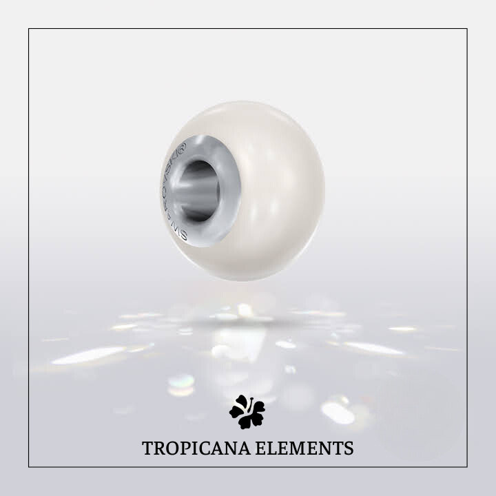 Lắc Tay Tropicana Phối Charm Swarovski Con Mắt Hộ Mệnh