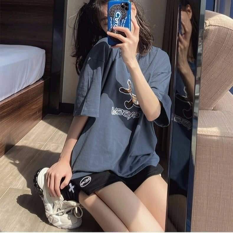Sét bộ thể thao nữ, bộ đồ nữ, bộ áo phông và quần siêu xinh