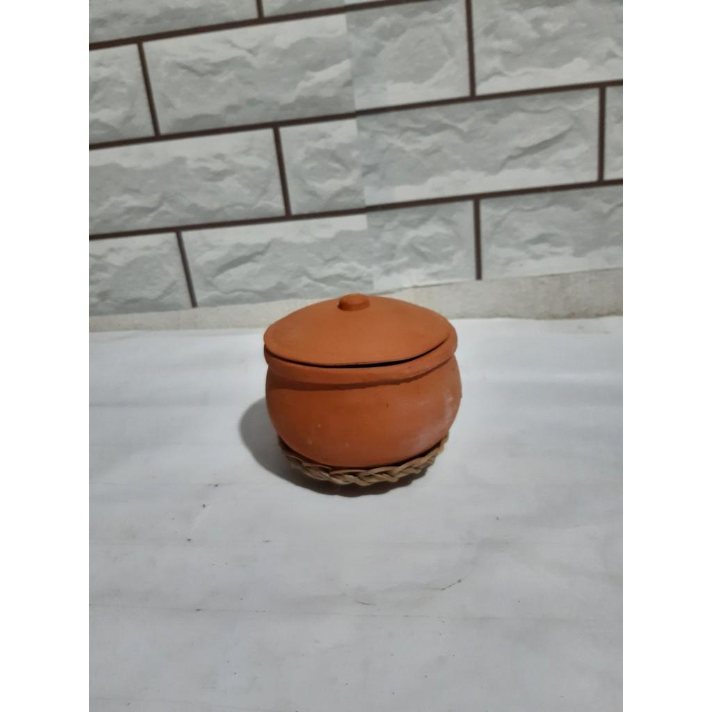 201. Niêu và rế tre 10 cm
