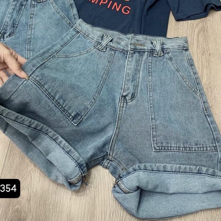 Quần Short Nữ Ống Rộng Vải Kaki Lưng Cao Đai Chéo Hàn Quốc - Quần Sooc Đùi Nữ Cạp Cao Ulzzang Thời Trang (KKDC)