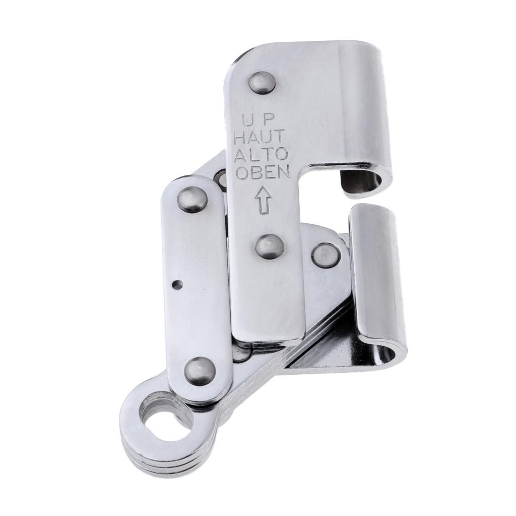 15KN Carbon Steel Rope Grab Protecta Construction Protection Rock Climbing