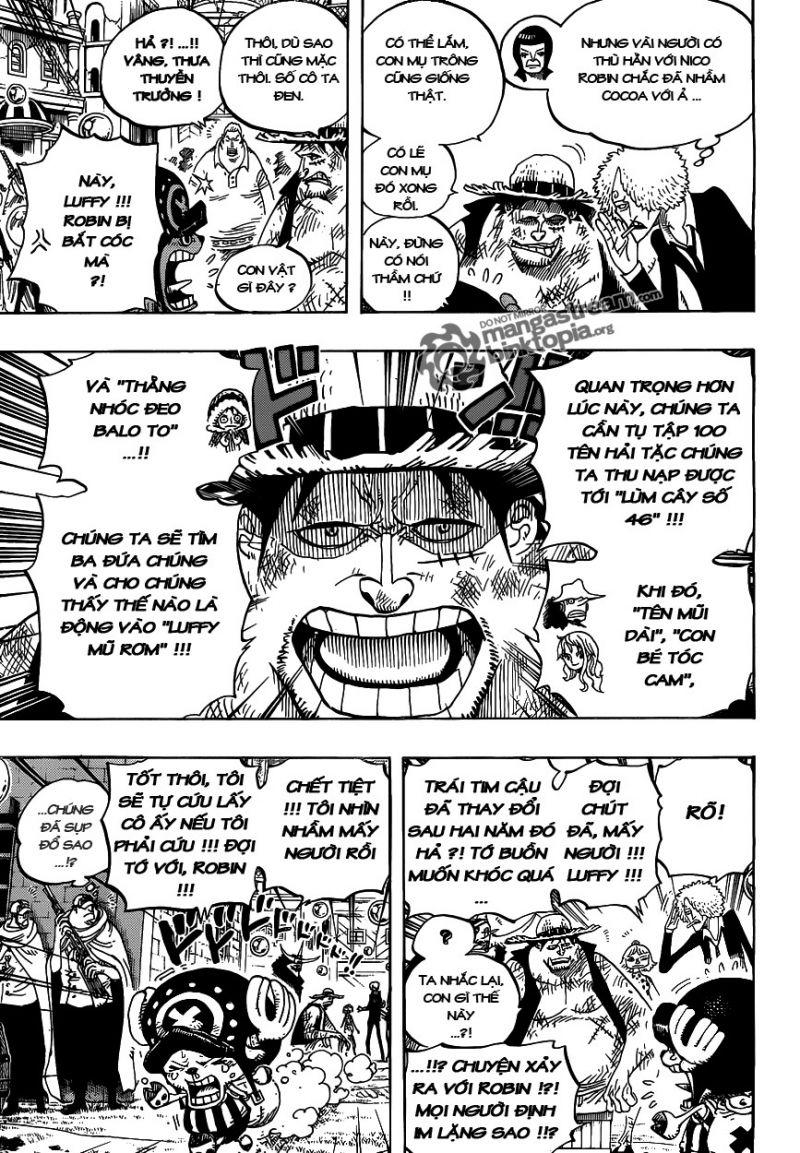 đảo hải tặc - one piece chapter 599 12
