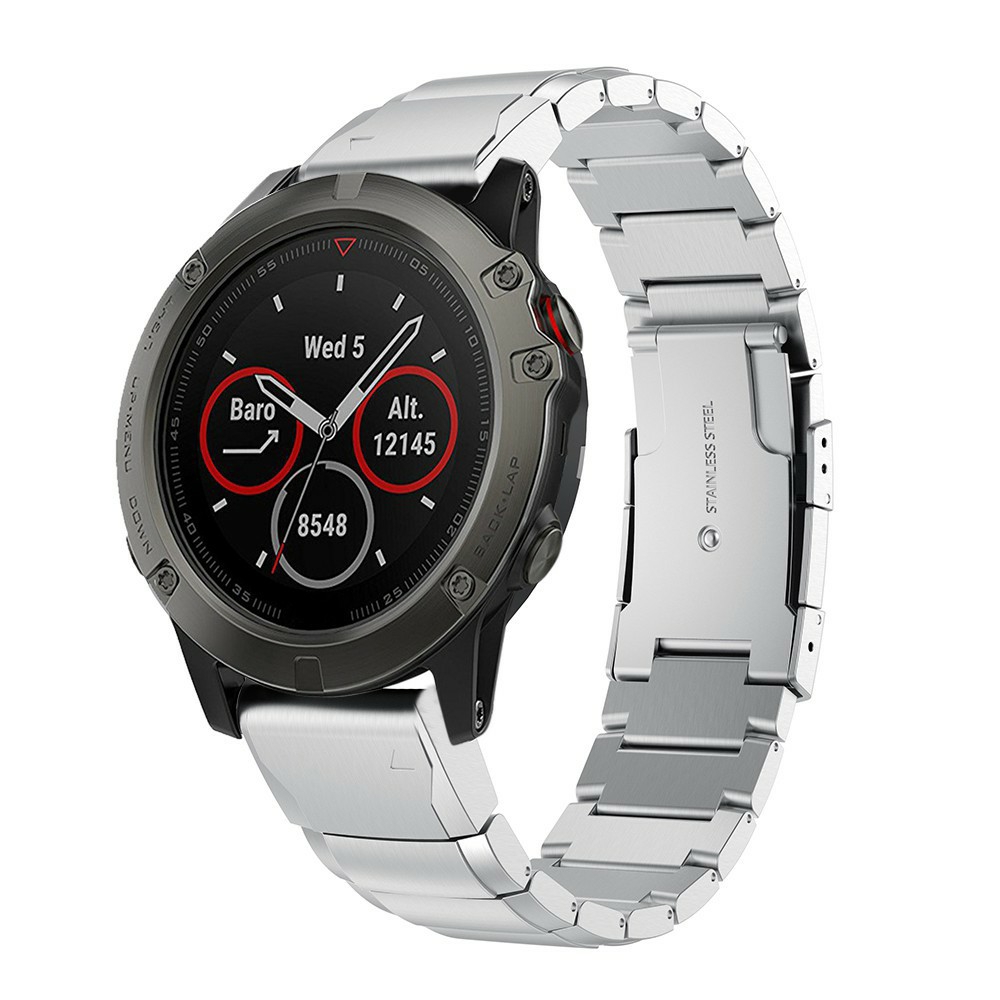 Dây đeo dành cho Garmin Fenix 5x/ 5x Plus / Fenix 6x/ Fenix 3 Quickfit Stainless Steel (26mm)