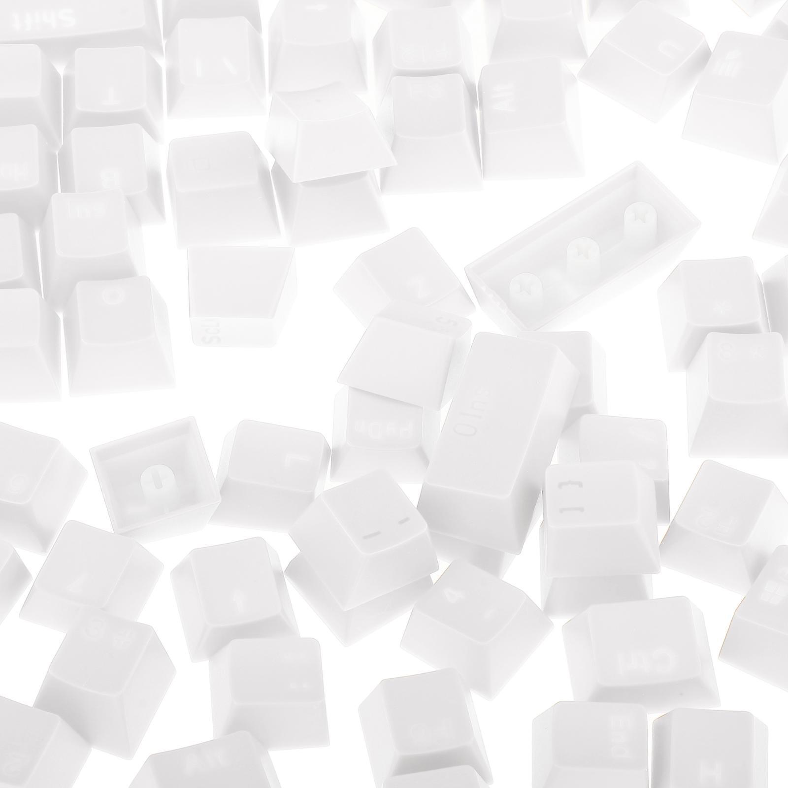 108-Key ABS Translucent Keycaps Key Cap for Mechanical Keyboard