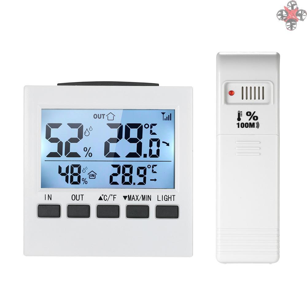 Đồng Hồ Đo Độ Ẩm Và Nhiệt Độ Kỹ Thuật Số Màn Hình Lcd