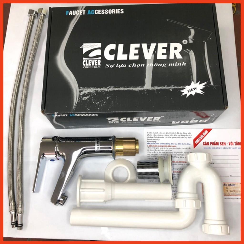 Vòi rửa mặt nóng lạnh Clever 1118