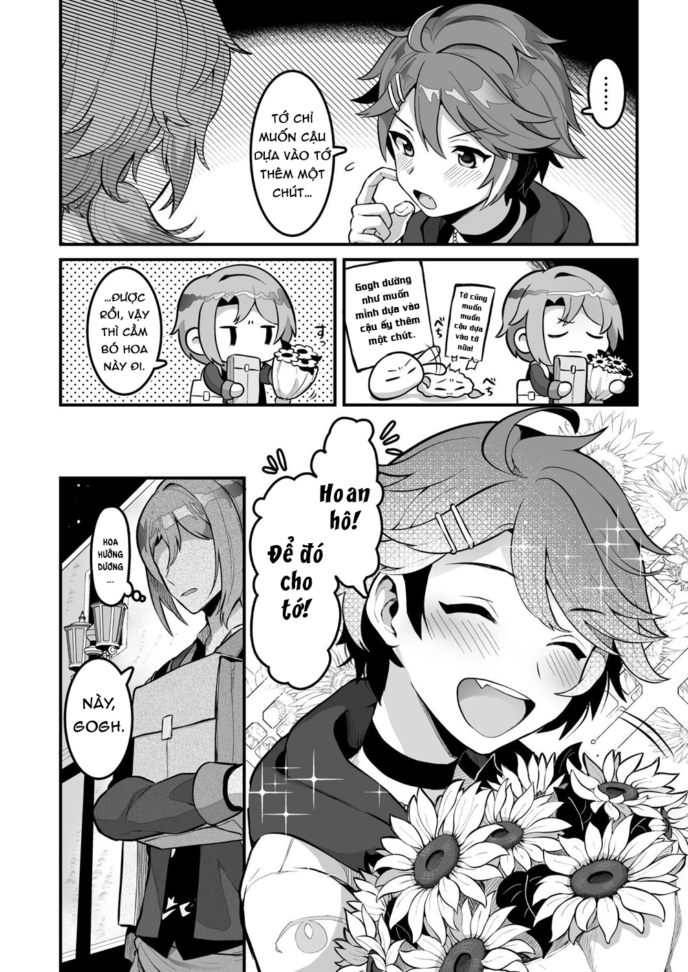 gặp nhau trên sân thượng quán cafe chapter 1 3