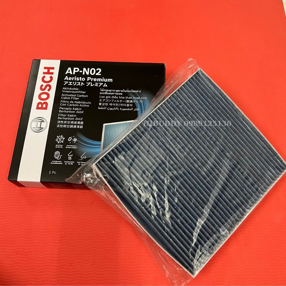 Lọc Gió Điều Hòa BOSCH Ariesto Premium AP-N02 Dành Cho Xe Mitsubishi Outlander , D-max 1.9L