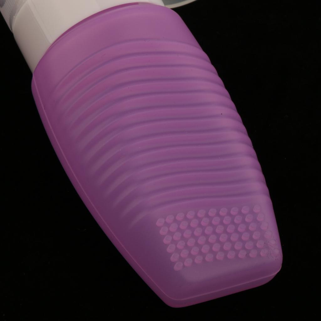 Silicone Refillable Empty Bottle Travel Bottle Empty Bottles Sample Bottle Purple/Light Green/Light Blue/Light Orange