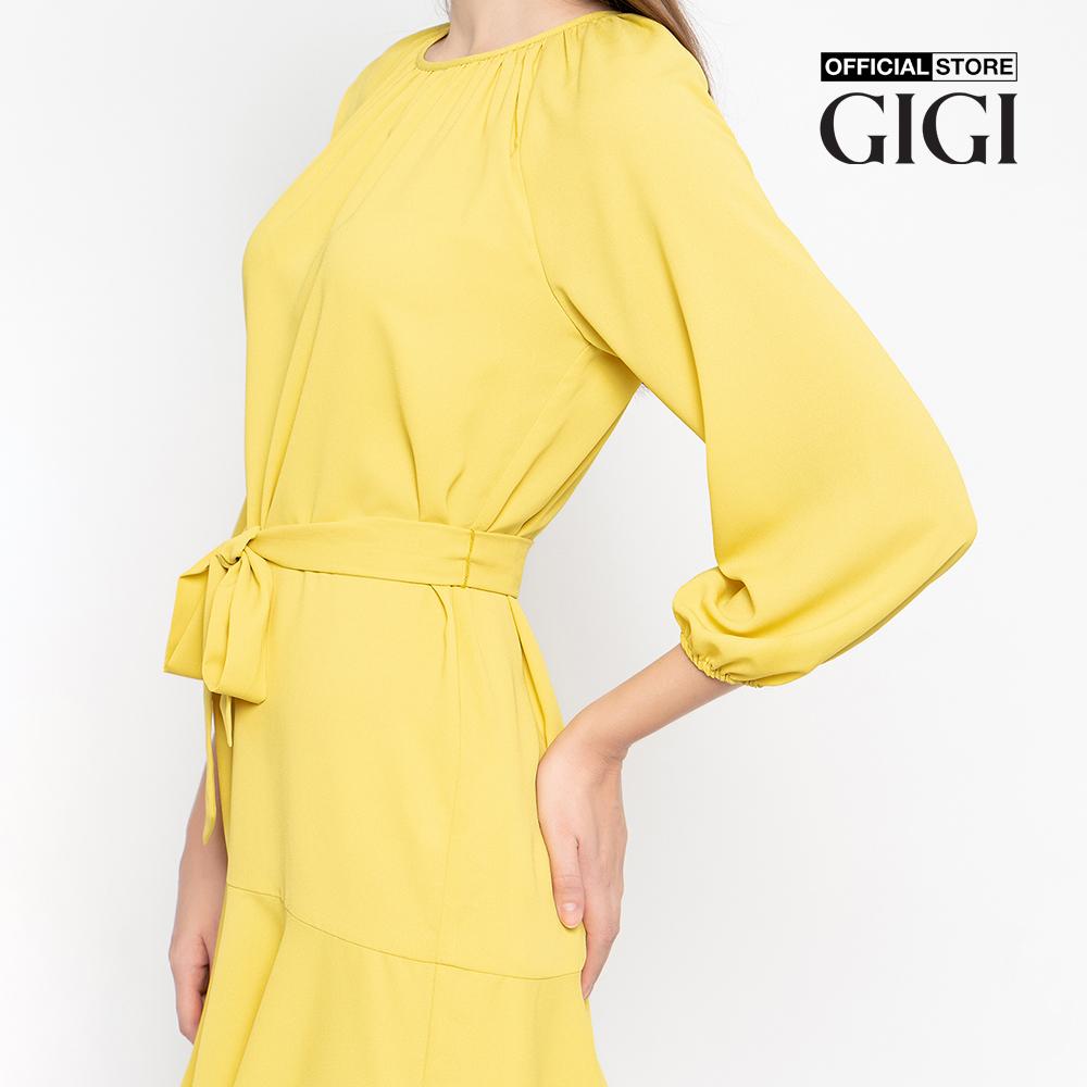 GIGI - Đầm mini đuôi cá Raglan Sleeve Trapeze G2101D221115-69