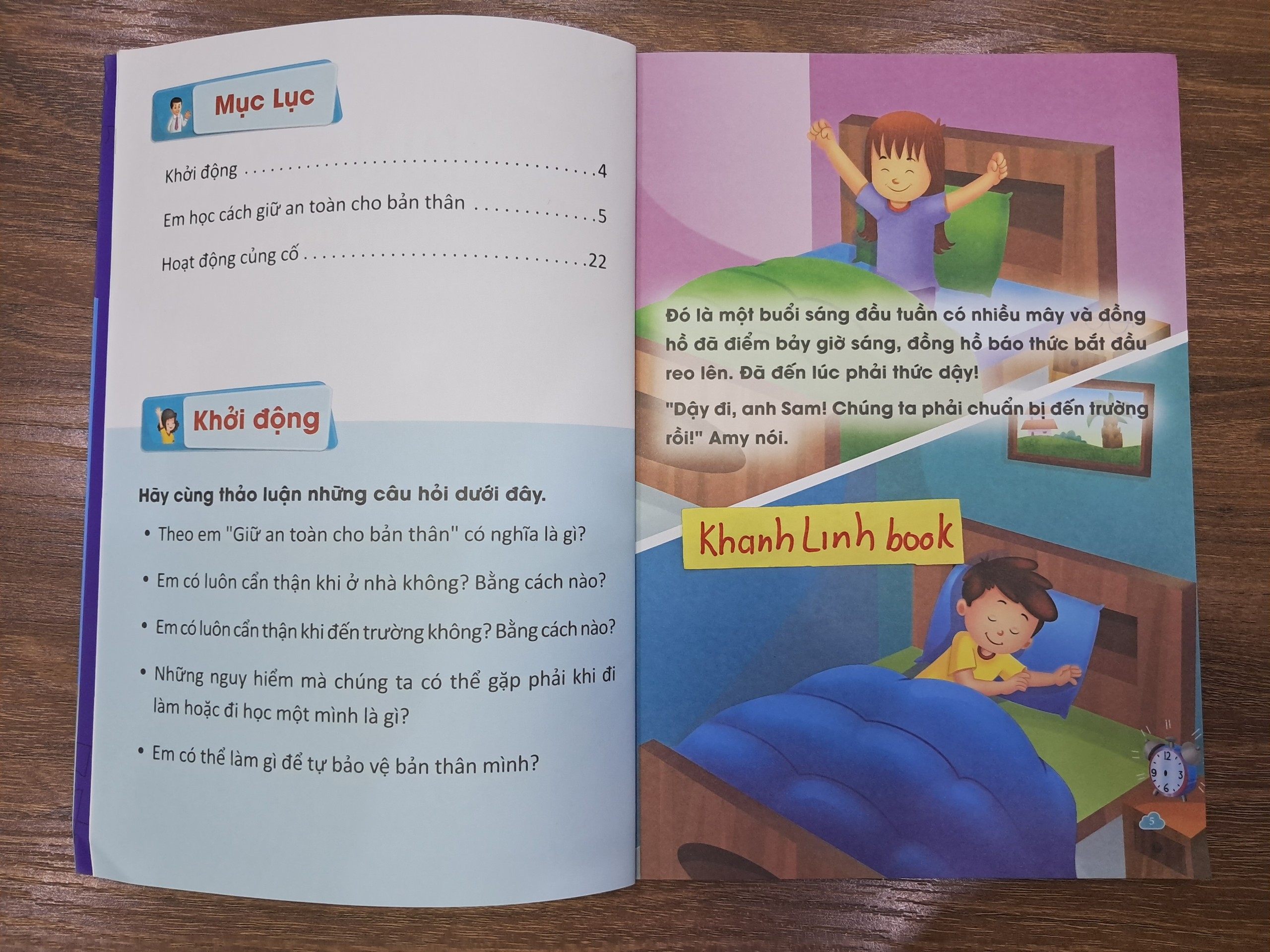 Sách - Kỹ năng sống - Em học cách giữ an toàn cho bản thân