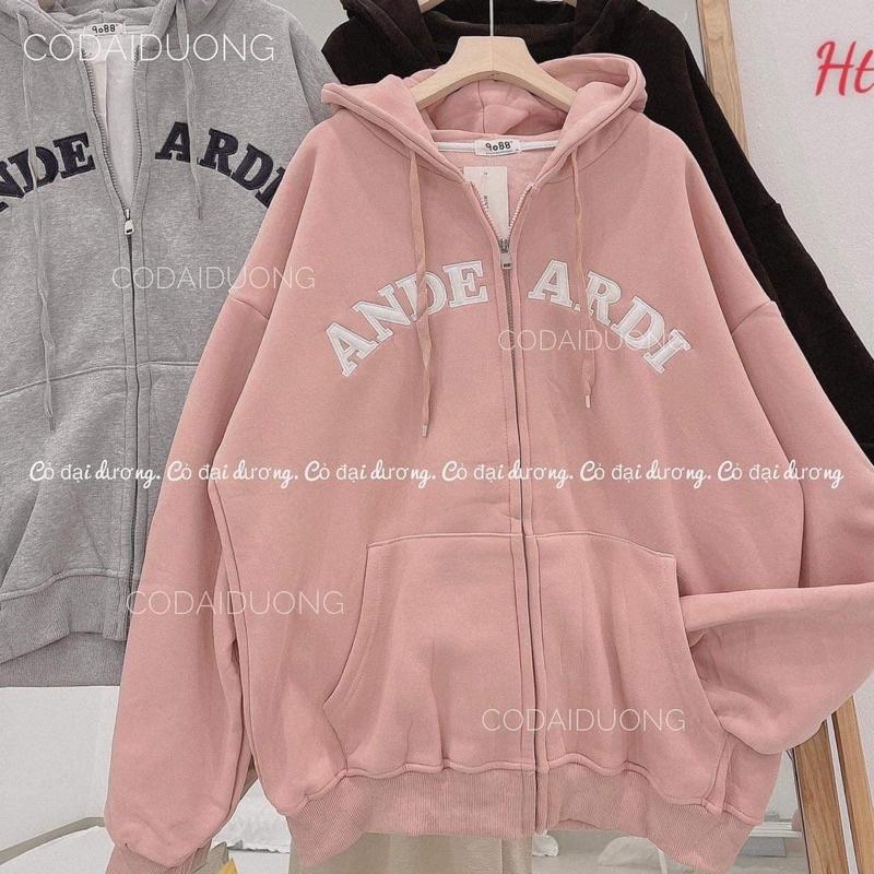 Áo khoác nỉ cotton ANDE H2A