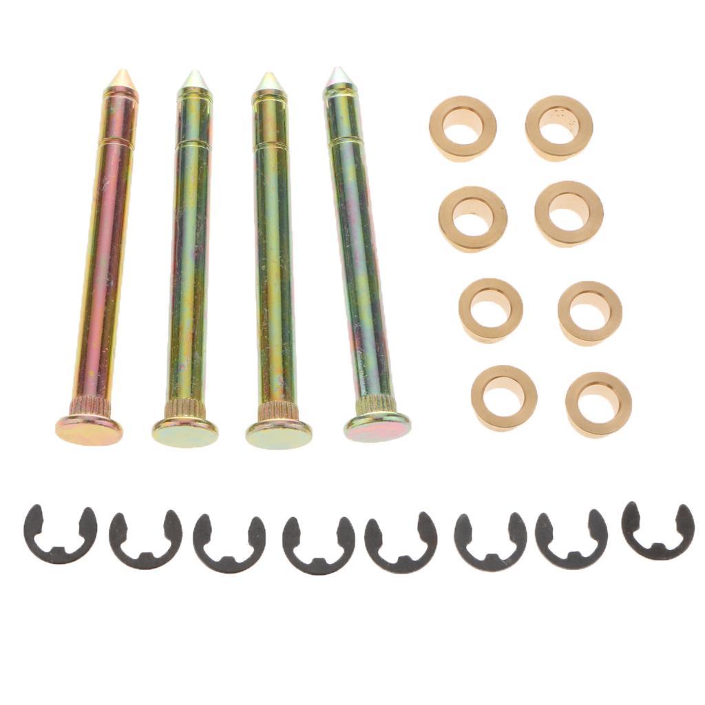 2 Set Door Hinge Pins Pin Bushing Kit Fits For Ford Truck SUV F150 F250 F350