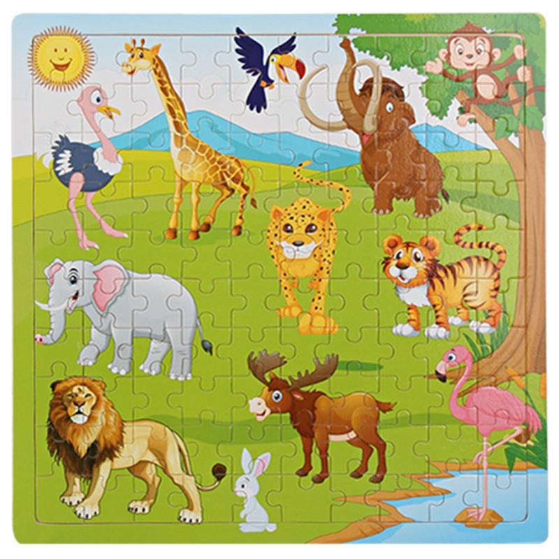 Đồ chơi tranh ghép hình gỗ puzzle - Bộ ghép hình - Tranh xếp hình