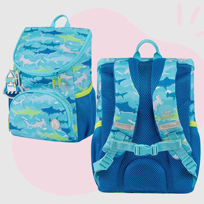 Ba Lô Mầm Non Smart Kids Little Travelers Plus Mini Backpack - Blue Aquarium - Tiger Family