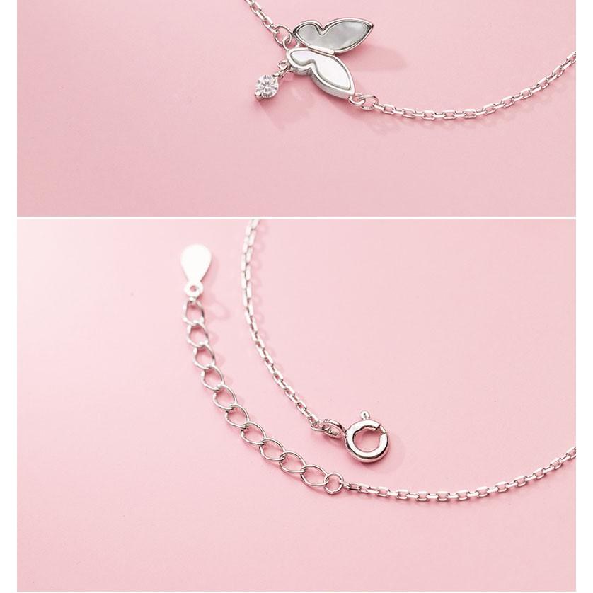 Vòng tay bạc Ý s925 cánh bướm đẹp xinh S4255 - AROCH Jewelry