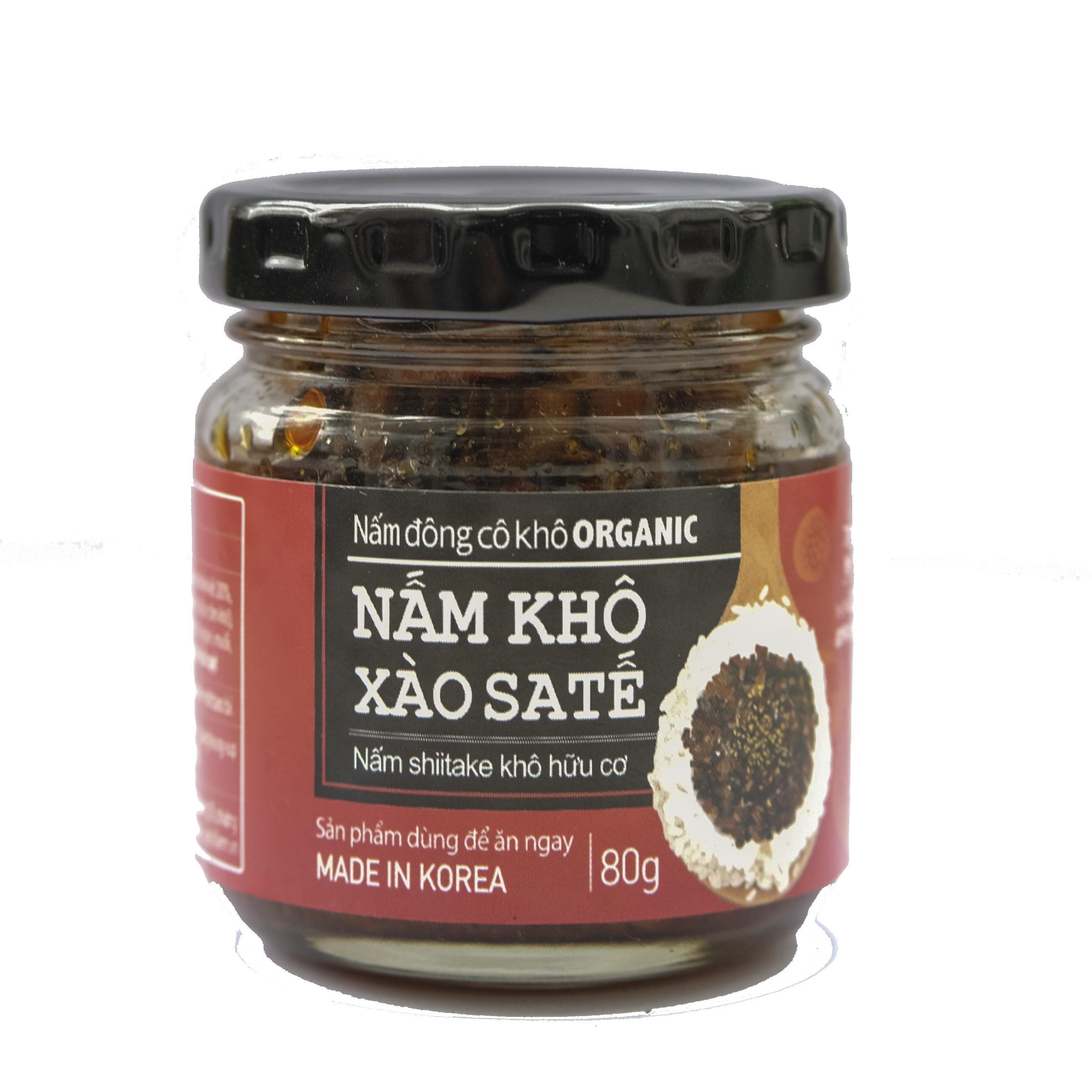 JOYFUL FARM - Nấm Đông Cô ORGANIC xào Sa tế TÔM