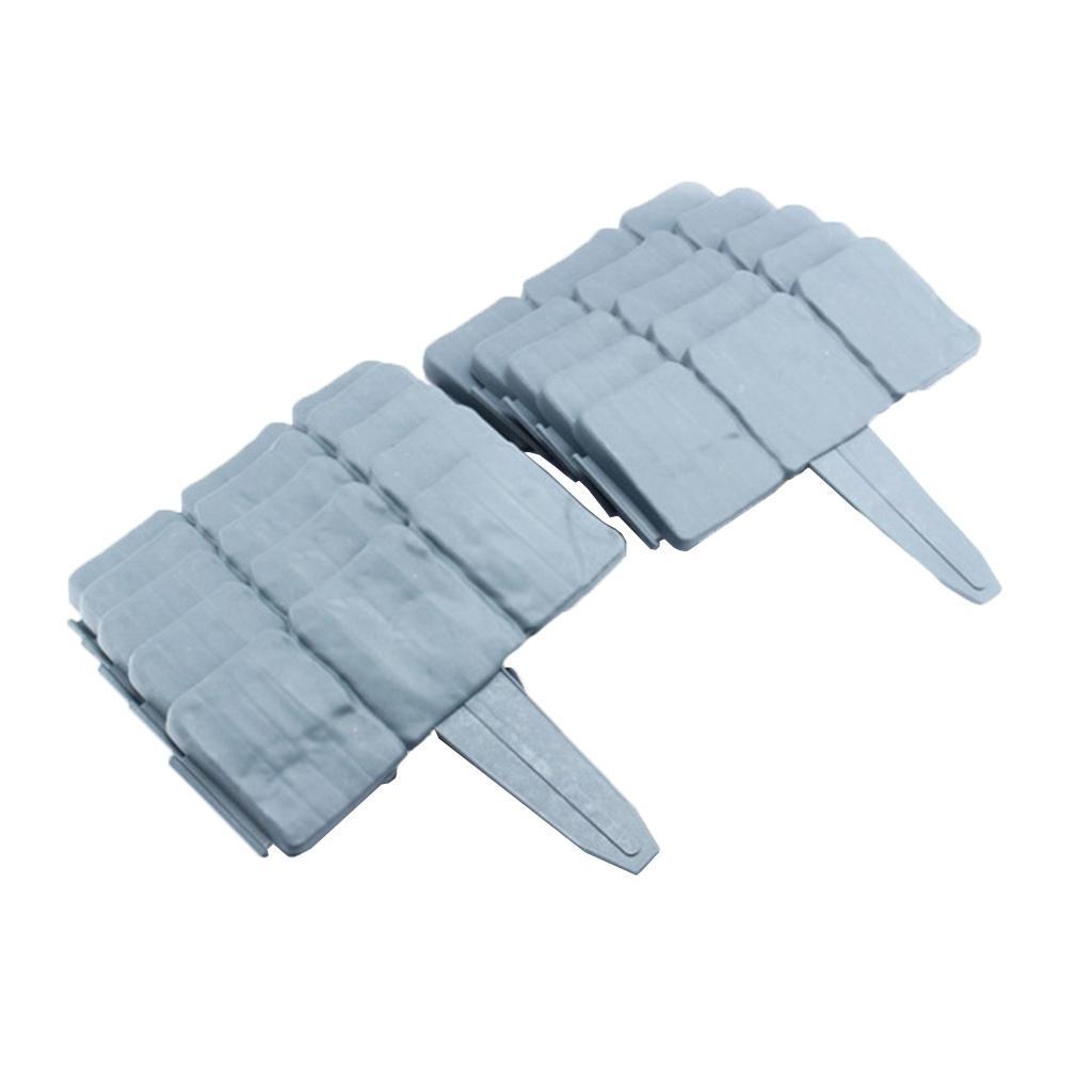 Garden Fence Roll Balcony Privacy Screen UV Protection Backdrop Gray