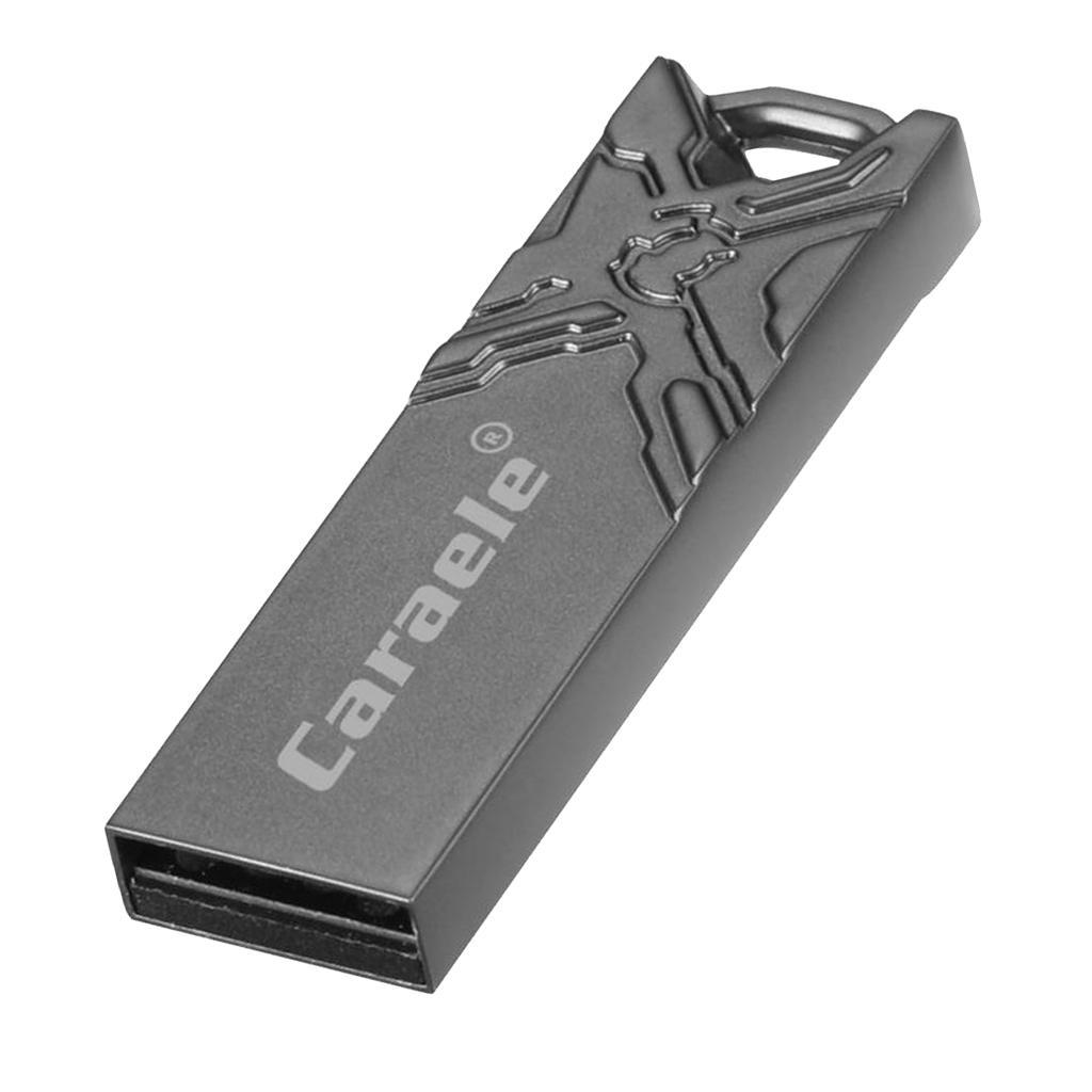 High Speed USB 2.0 Flash Drive Stylish Design for PC Computer Grey