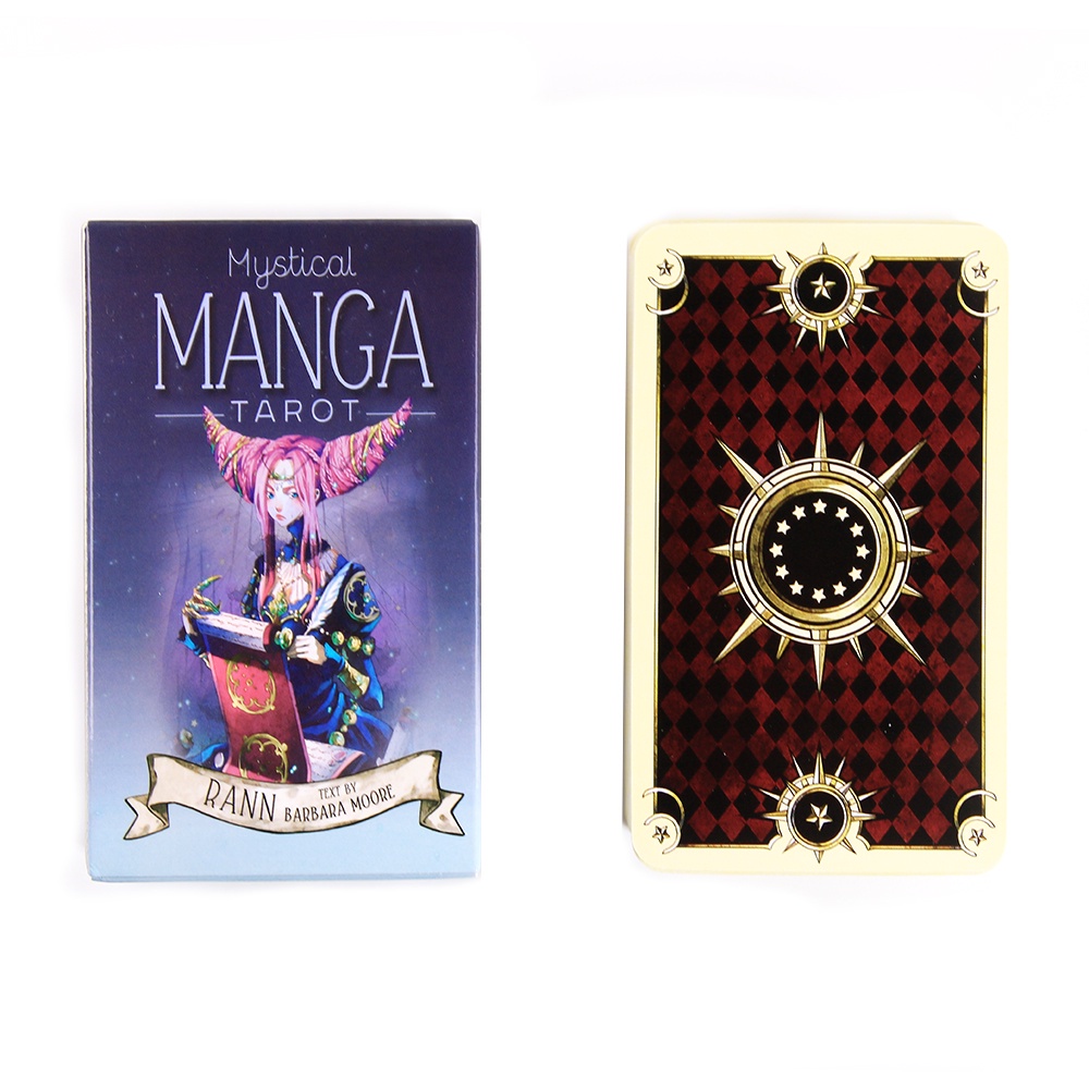 Bộ Bài Tarot Mystical Manga Tặng Đá Thanh Tẩy