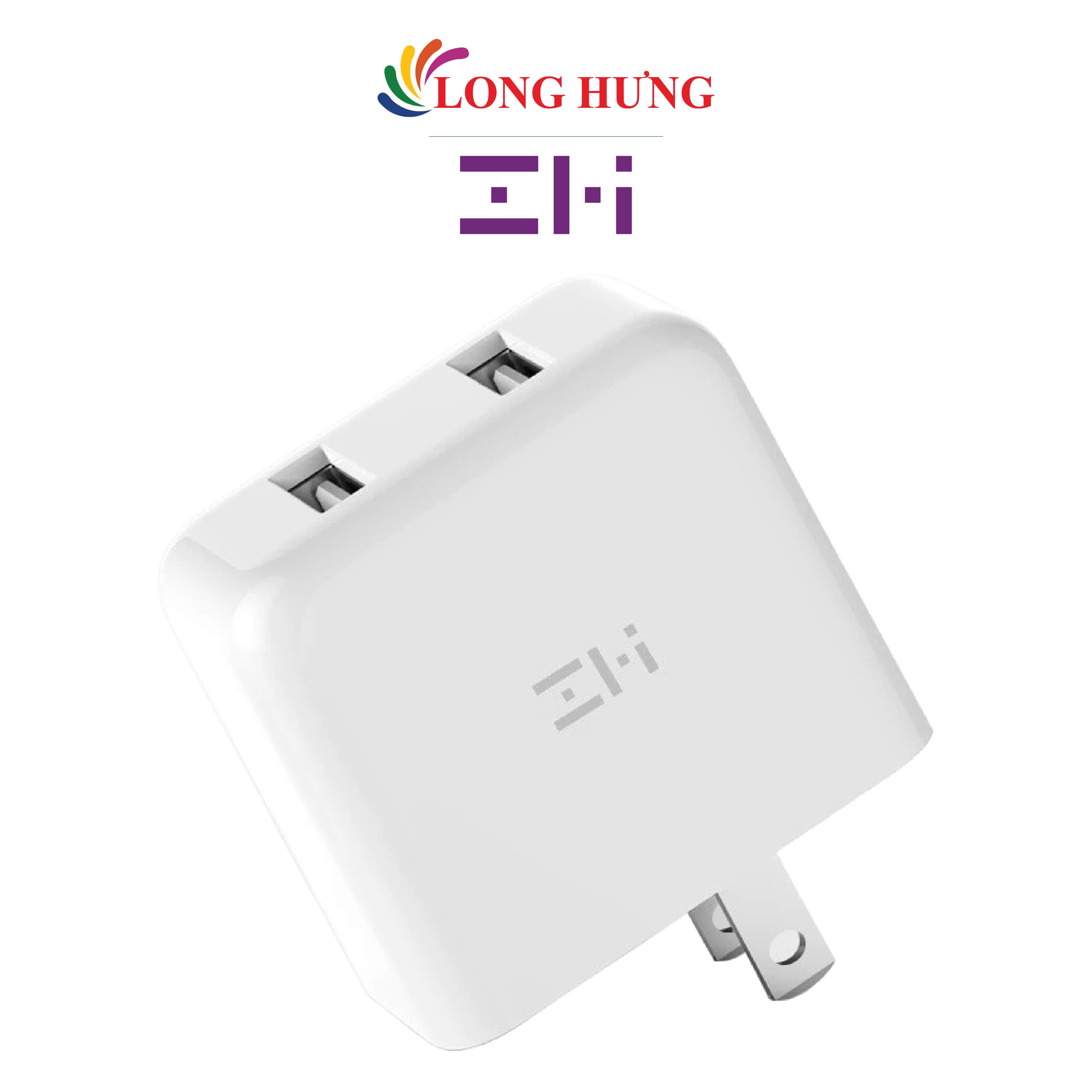 Cốc sạc ZMI 2USB QC3.0 18W HA622 - Hàng chính hãng