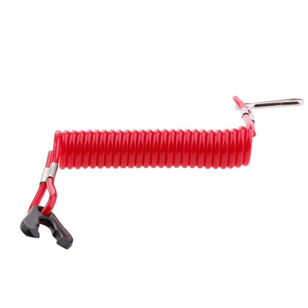 3xBoat Outboard Engine Motor Kill Stop Switch Safety Tether Lanyard for