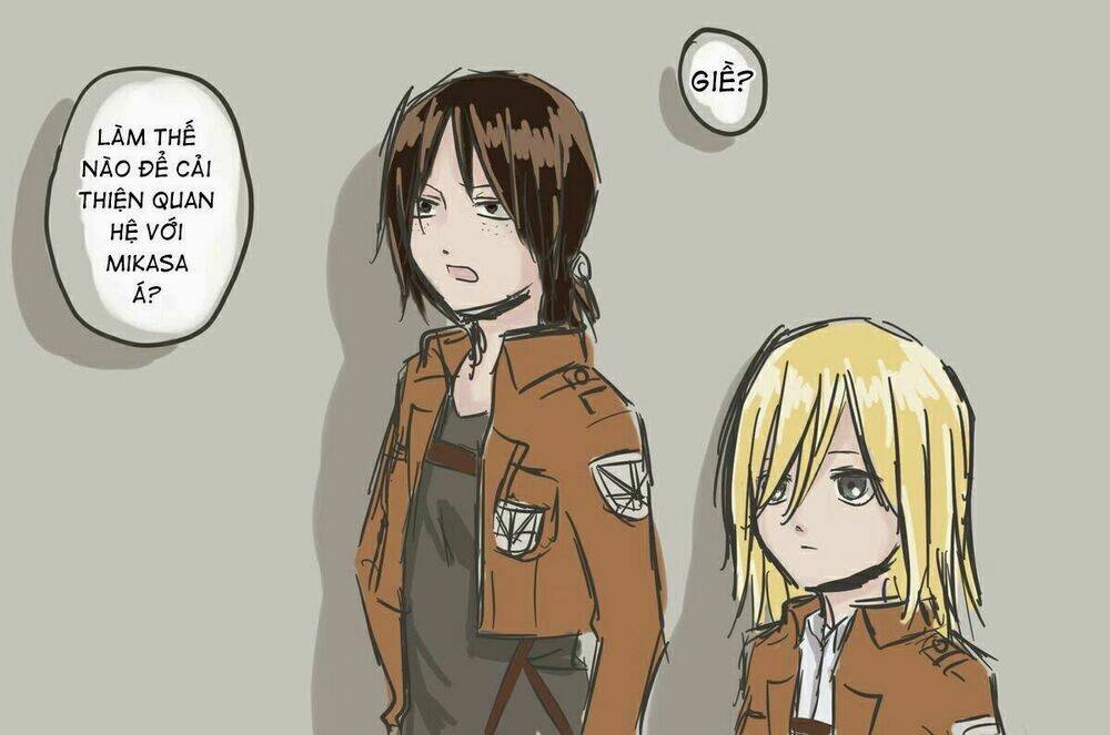 làm thế nào để cải thiện mối quan hệ với mikasa? chapter 1 1