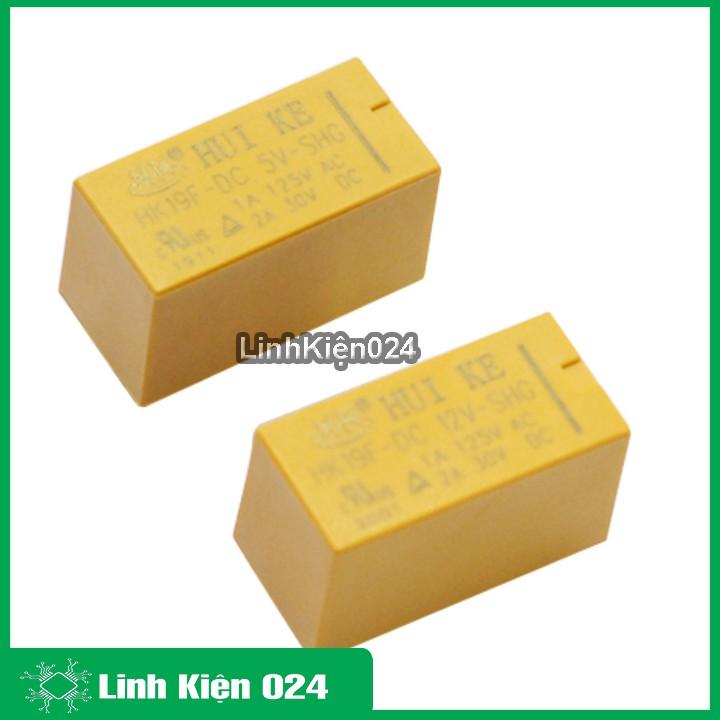 Relay HUIKE 12VDC 1A 125VAC/2A 30VDC 8 Chân