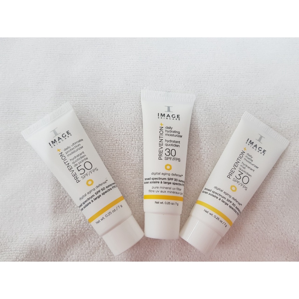 Kem chống nắng cho da dầu mụn Image Prevention Daily Matte Moisturizer SPF30+ 7g
