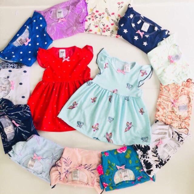 Set 5 váy cánh tiên bé gái vải dư