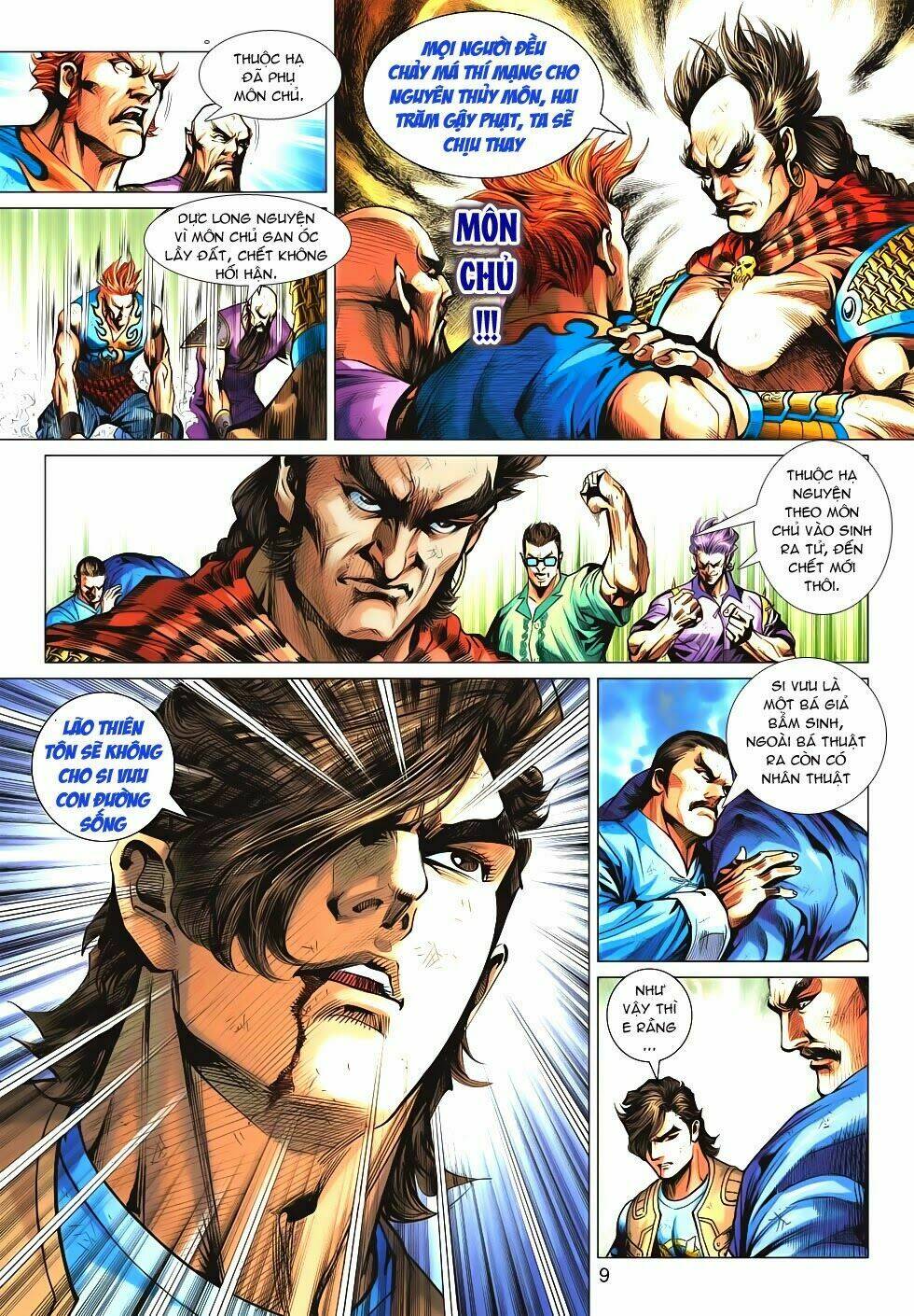 tân tác long hổ môn chapter 533 9