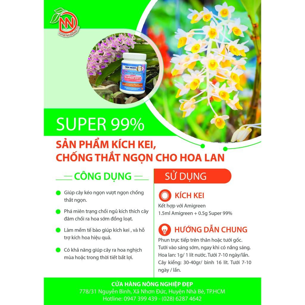 Phân Bón SUPER 99 Tám Ngọc 100g - Làm Mềm Đỉnh Sinh Trưởng, Thúc Đẩy Ra Mầm, Chồi Và vươn Đọt Hiệu Quả