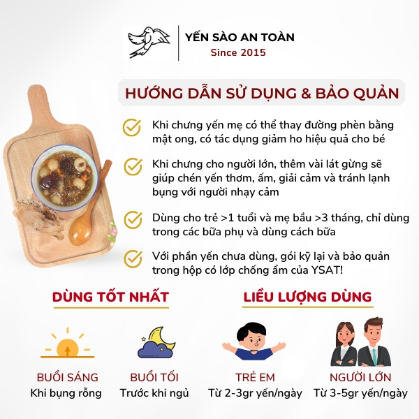 Hồng Yến thô còn lông thượng hạng nguyên chất từ tổ yến Khánh Hòa Yến Sào An Toàn