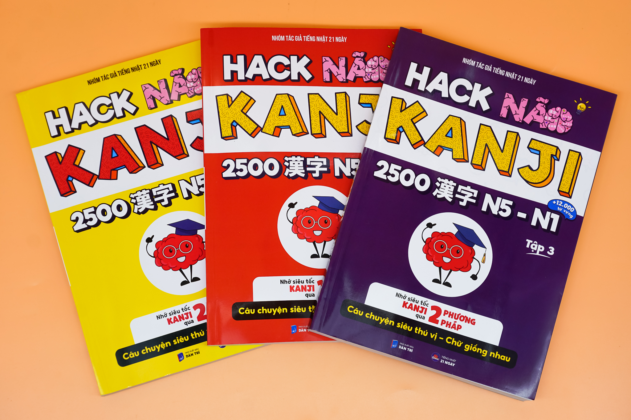 Combo Hack Não Kanji + Hack Não 1700 Từ Vựng Tiếng Nhật Giao Tiếp