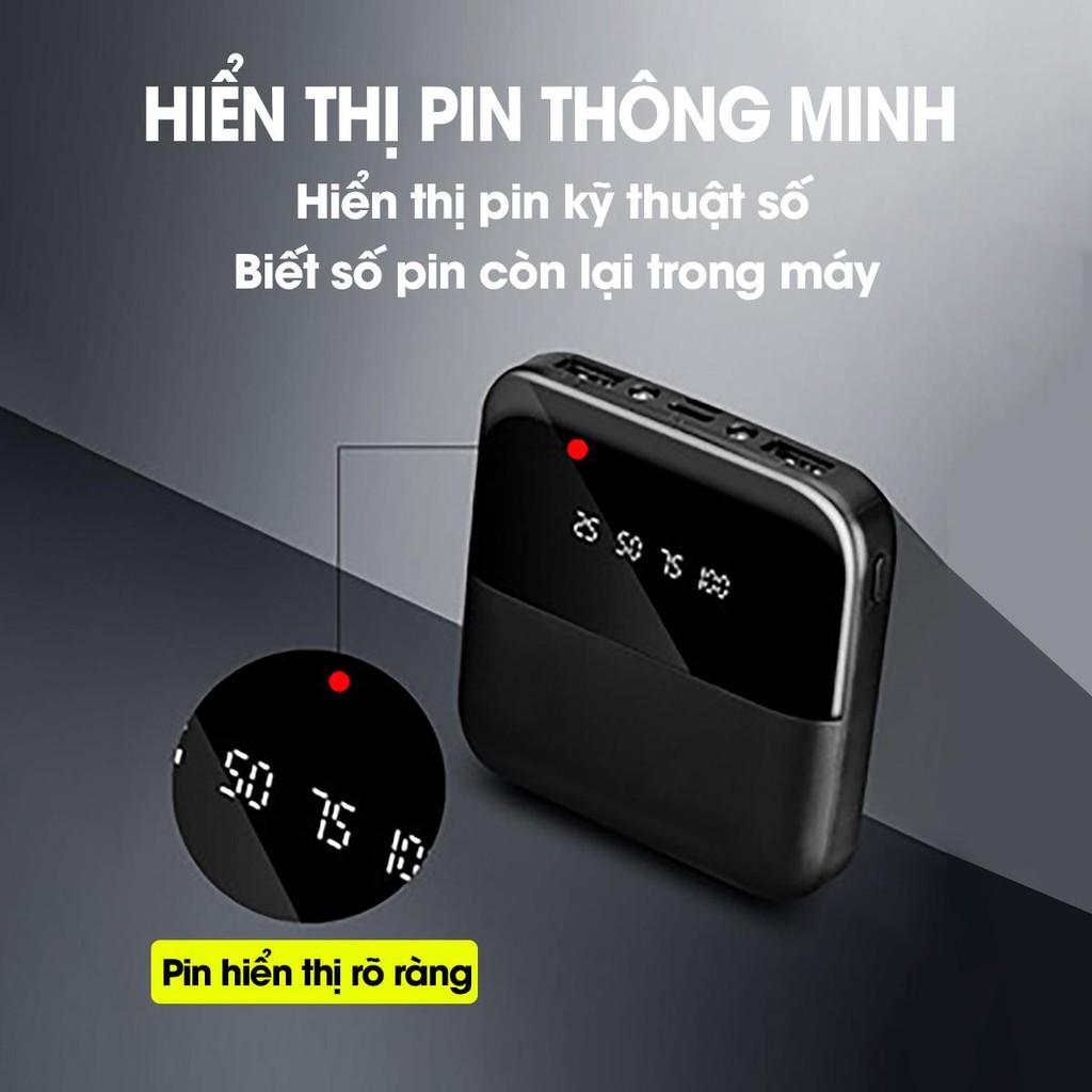 Pin Sạc Dự Phòng 20000mAh đa cổng; Pin Sạc Dự Phòng 20000mah đa năng dùng cho Iphone Samsung Oppo