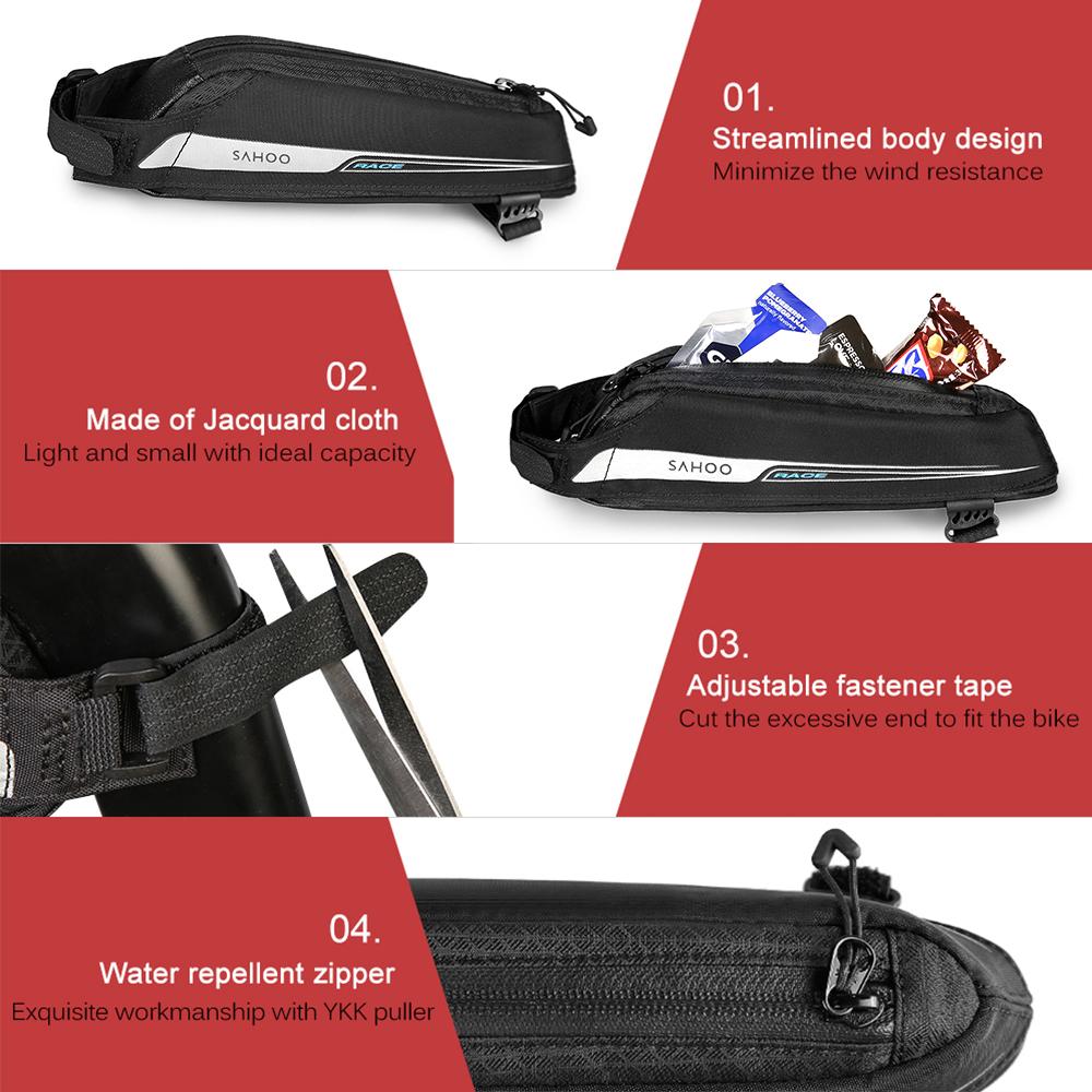 Túi sườn xe đạp Fream, thiết kế dạng ống,nhỏ gọn,chất liệu vải cao cấp chống thấm nước