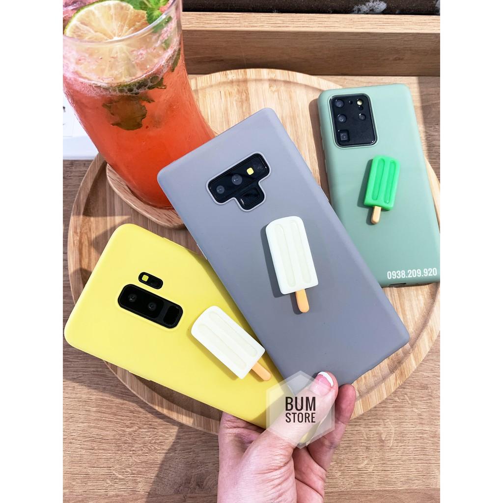 Ốp Lưng Que Kem Cho Samsung Galaxy S20 Ultra / S20+ / S10+ / S10 / S9+ / Note 10+ / Note 10 / Note 9 / note 8
