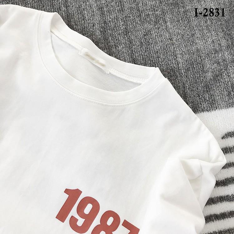 Áo Thun Nữ In Logo Năm Sinh - I2831