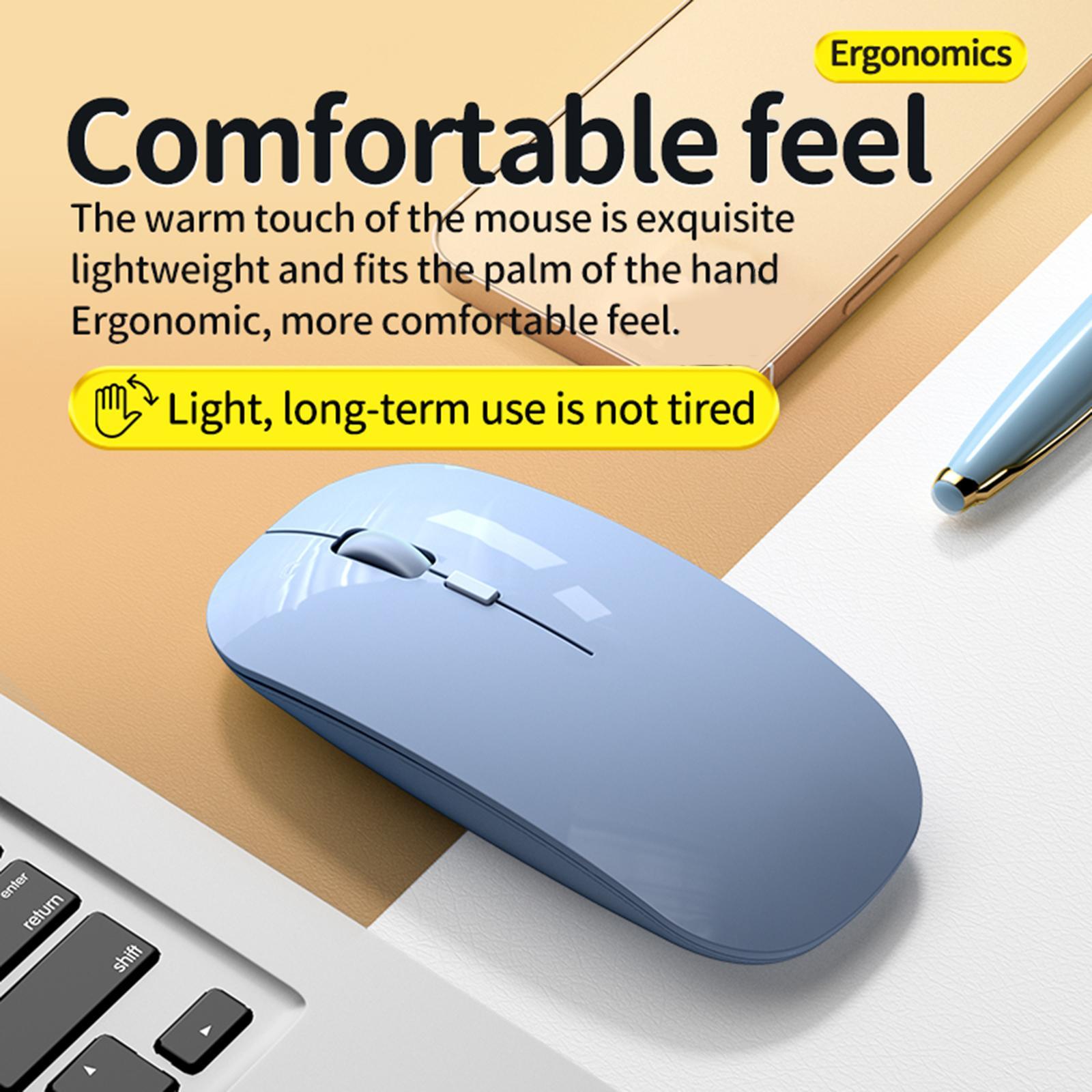 Wireless Keyboard Mouse Dual-Mode for OS Windows iOS Android