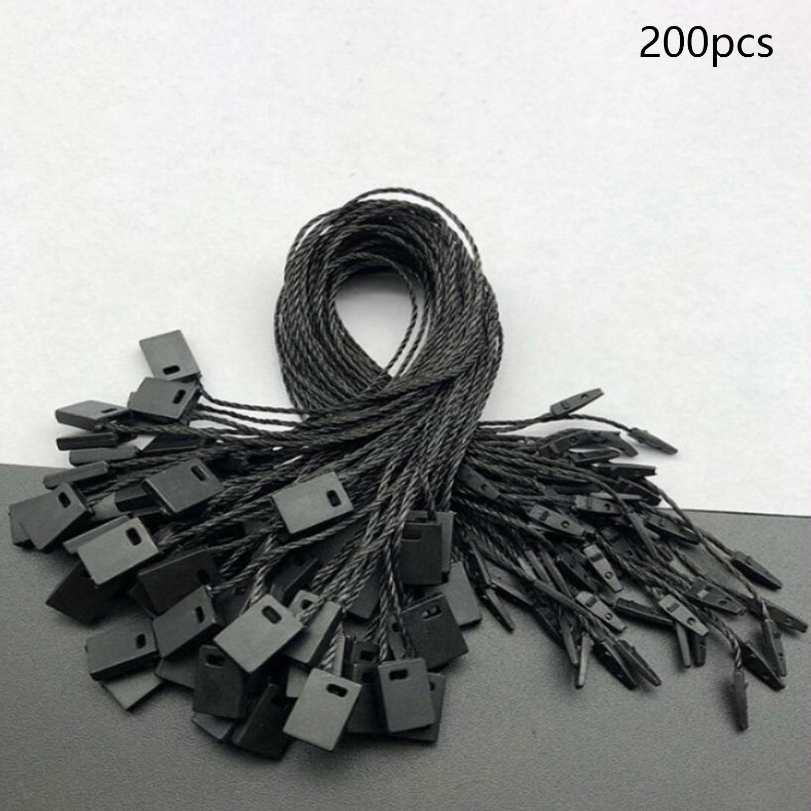 200Pcs Hang Tag Strings Portable Tag Hanging Ropes for Price Tag Belt Retail