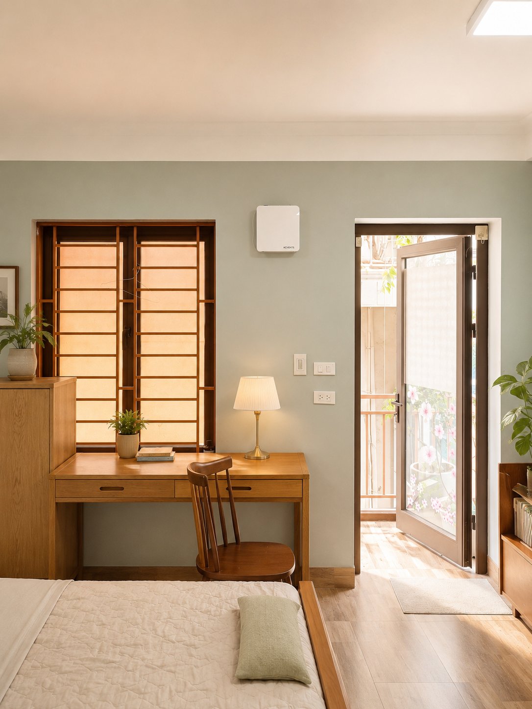 Hàng chính hãng - Máy cấp khí tươi hồi nhiệt VT501-WF