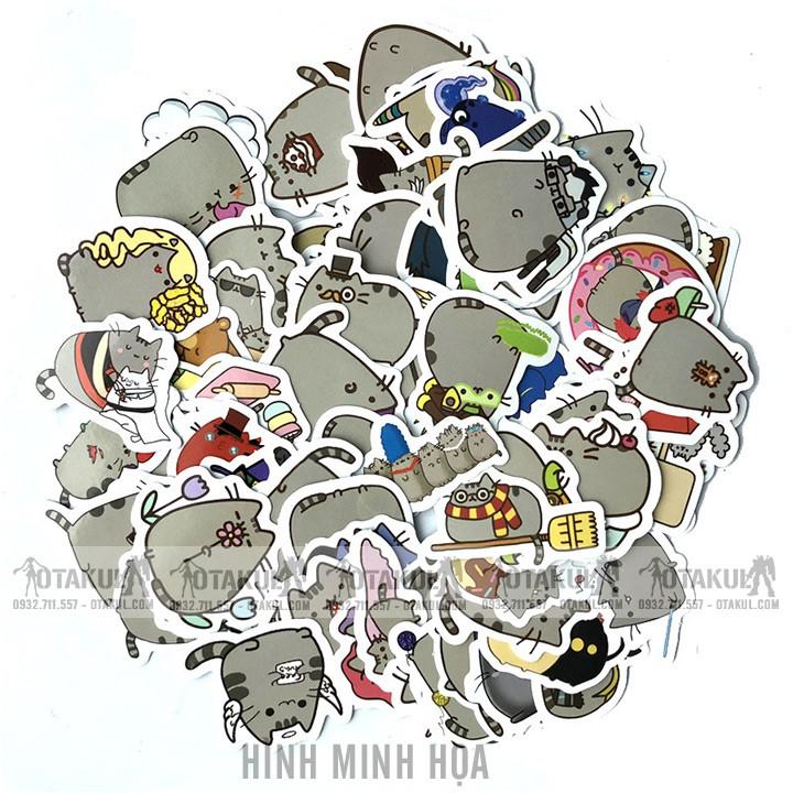 Bộ Sticker Mèo Pusheen