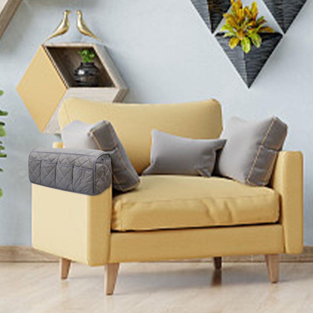 3pcs Non-Slip Sofa Armrest Organizer Couch Bedside Holder  for Book