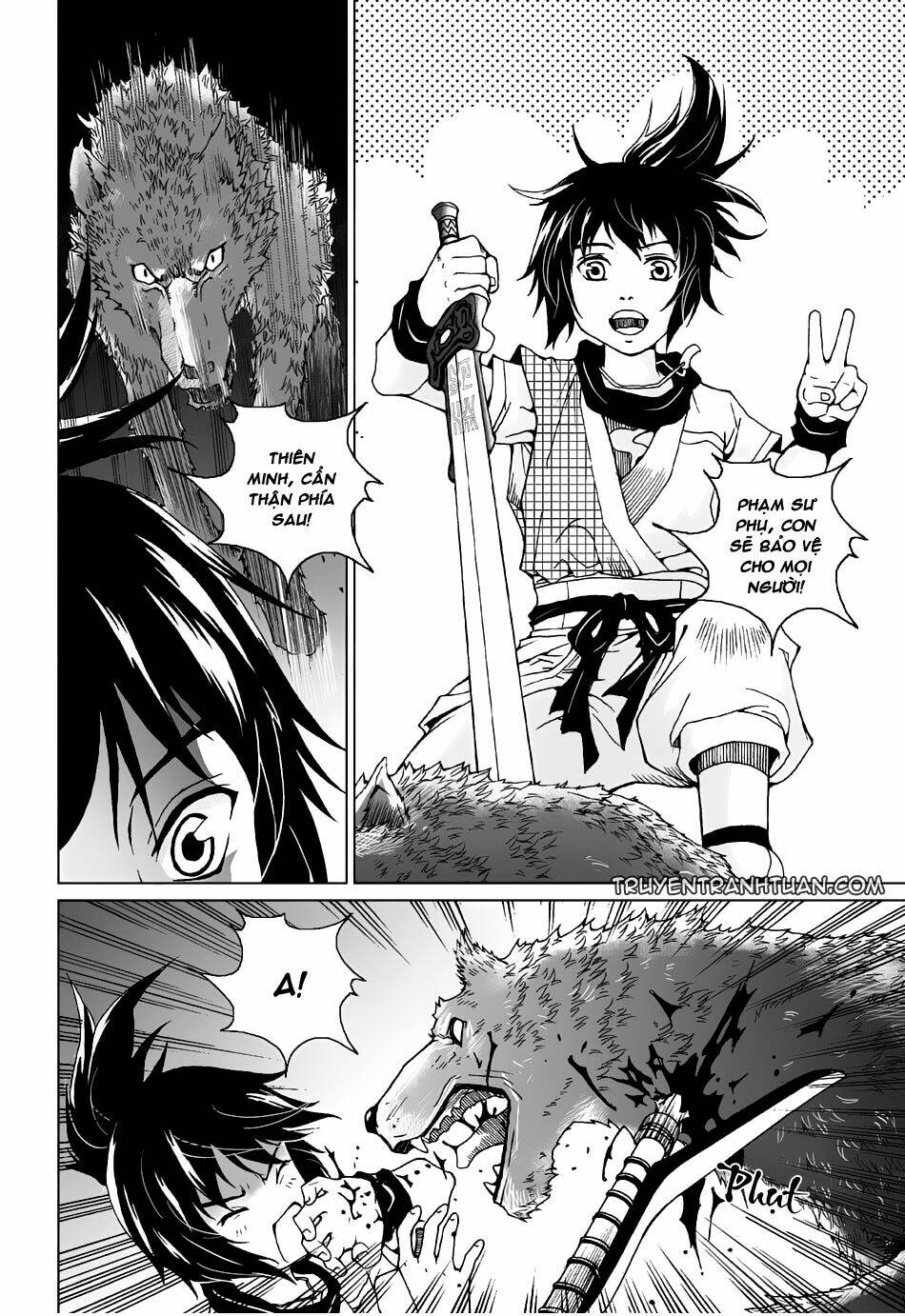 tần thời minh nguyệt – bách bộ phi kiếm chapter 7 14